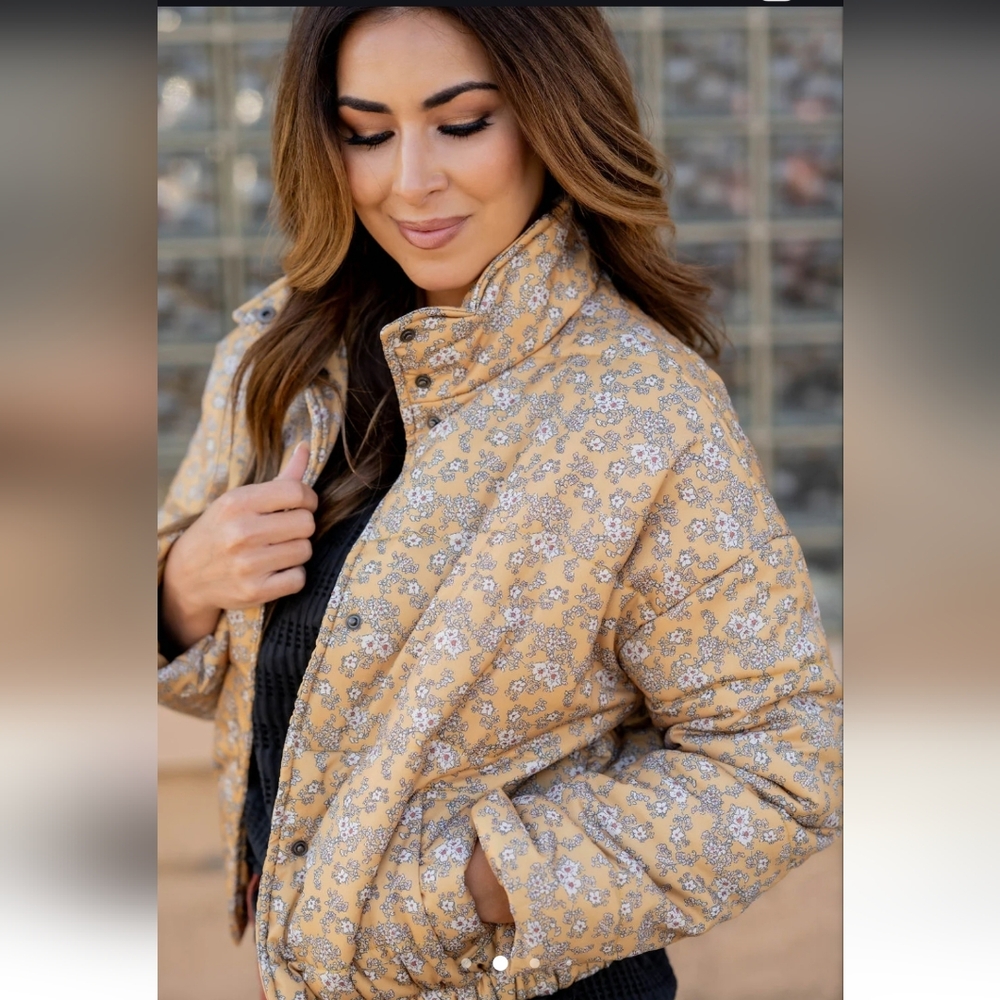 Polagram Floral Bomber Jacket - Picture 1 of 7